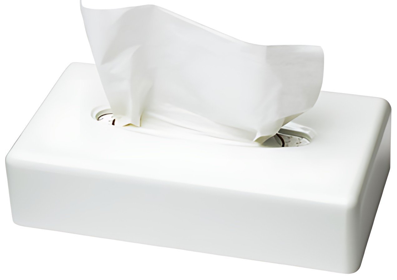 TORK Distributeur de mouchoirs en papier, plastique, blanc