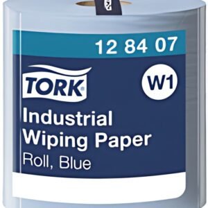 TORK Rouleau de papier nettoyant industriel, 340 m, bleu