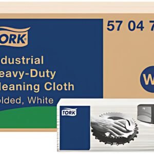 TORK Chiffon de nettoyage industriel, 1 couche, blanc