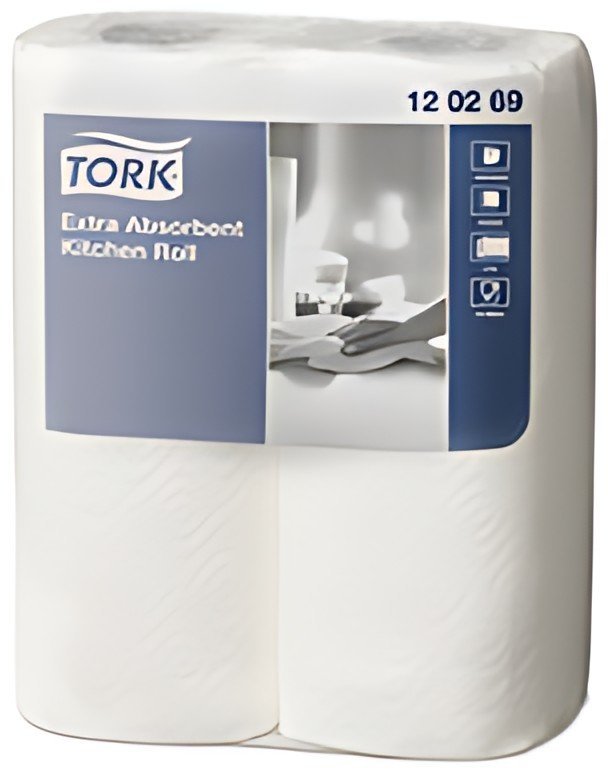 TORK Rouleau de papier essuie-tout, 3 couches, blanc
