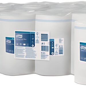 TORK Rouleau nettoyant multi-usage, 1 couche, 120 m, blanc