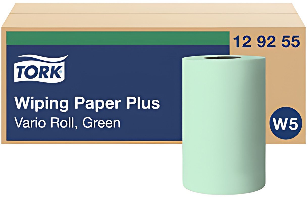 TORK Rouleau nettoyant multi-usage, 55 m, épais, vert