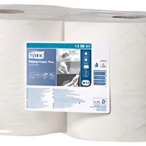 TORK Rouleau nettoyant multi-usage, 2 couches, 255 m, blanc