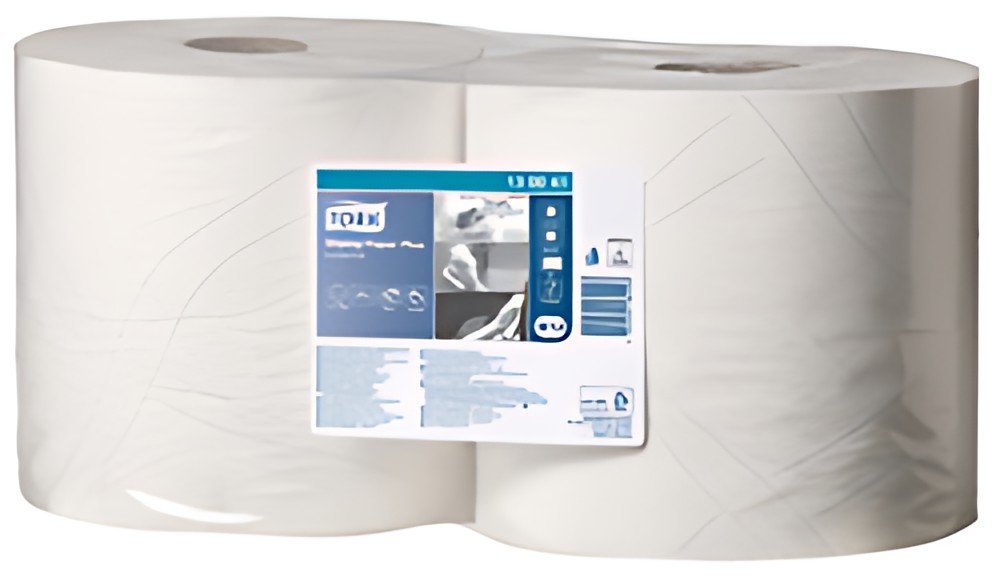 TORK Rouleau nettoyant multi-usage, 2 couches, 255 m, blanc