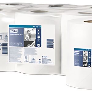 TORK Rouleau nettoyant multi-usage, 2 couches, 125 m, blanc