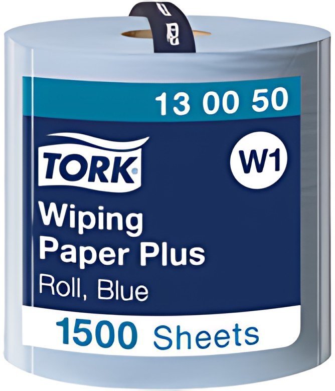 TORK Rouleau nettoyant multi-usage, 2 couches, 510 m, bleu