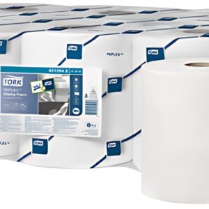 TORK Reflex Rouleau nettoyant multi-usage, 300 m, blanc