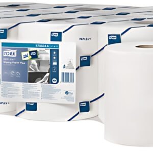 TORK Reflex Rouleau nettoyant multi-usage, 150,8 m, blanc
