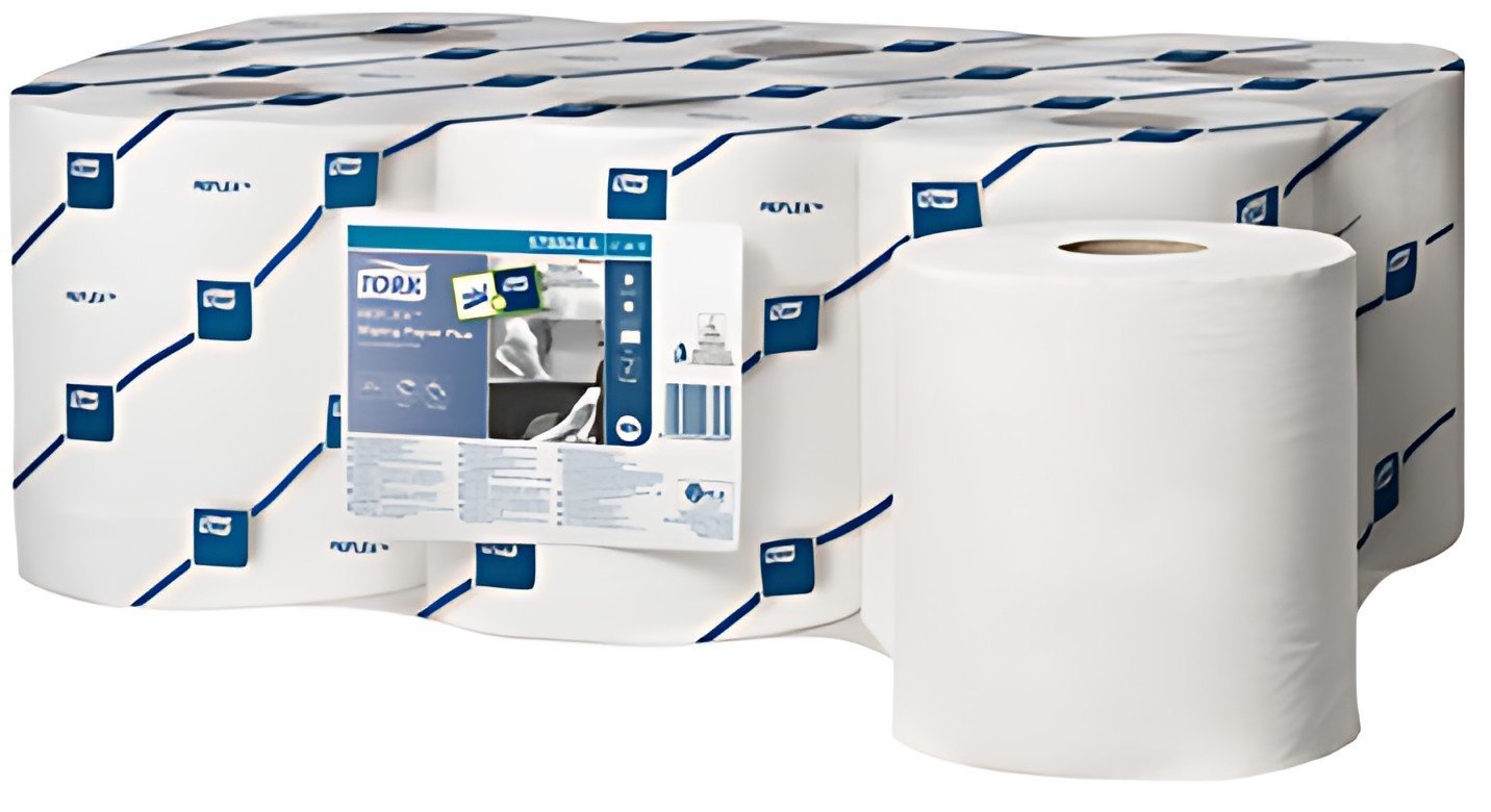 TORK Reflex Rouleau nettoyant multi-usage, 150,8 m, blanc