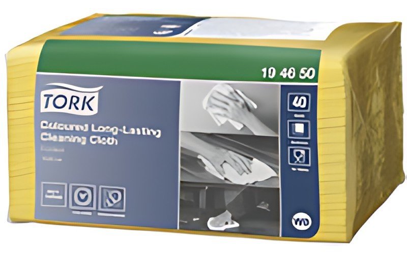 TORK Chiffon de nettoyage tout usage, 385 x 300 mm, jaune