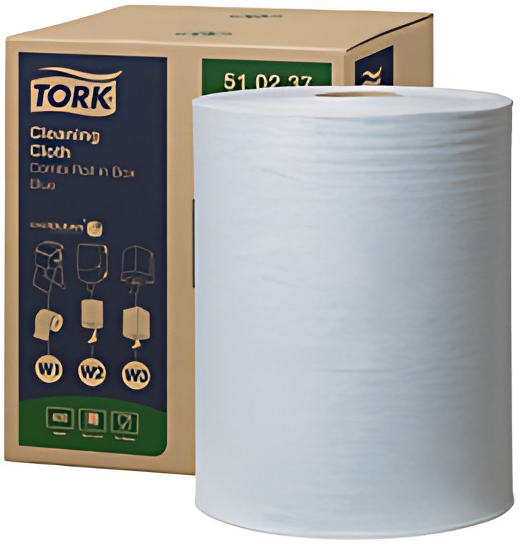 TORK Rouleau nettoyant multi-usage, 1 couche, 152 m, bleu