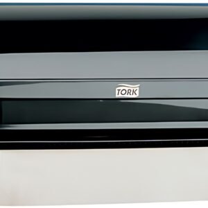 TORK Distributeur de papier nettoyant en petit rouleau, noir