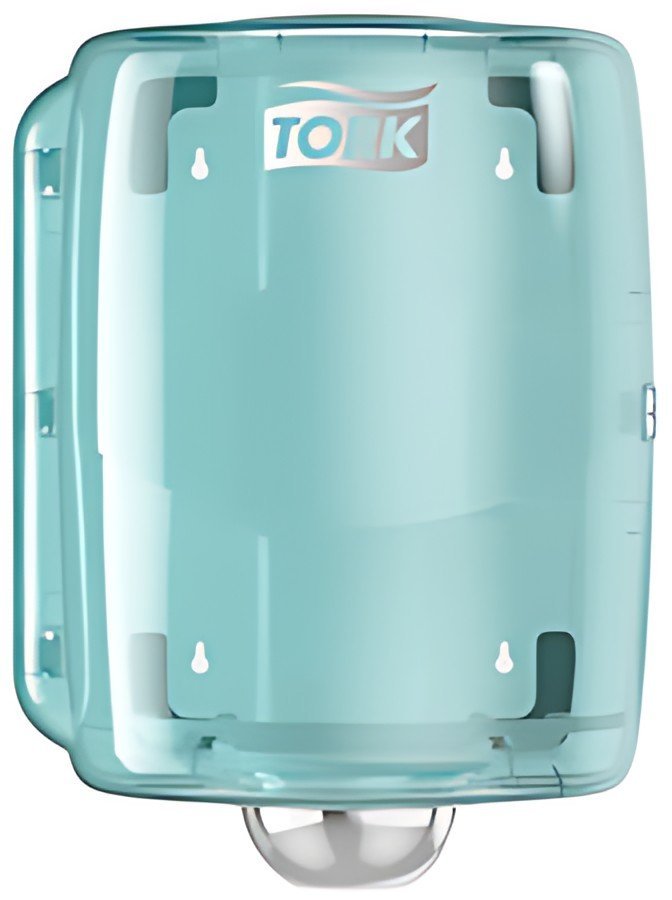 TORK Distributeur à dévidage central Maxi, turquoise