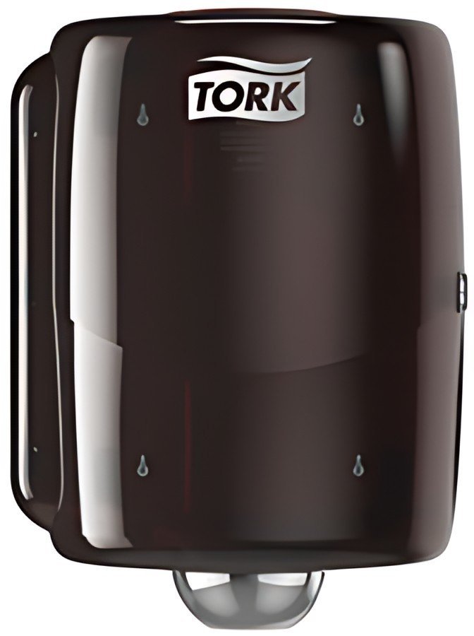 TORK Distributeur à dévidage central Maxi, rouge/noir