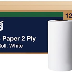 TORK Rouleau nettoyant multi-usage, 2 couches, 55 m, blanc