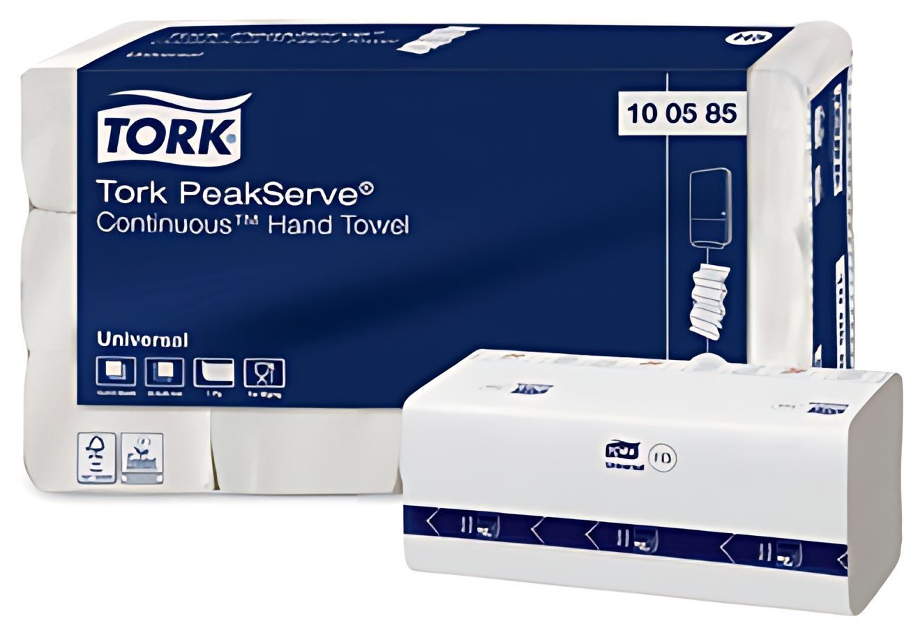 TORK PeakServe Essuie-mains continu, 201 x 225 mm, blanc