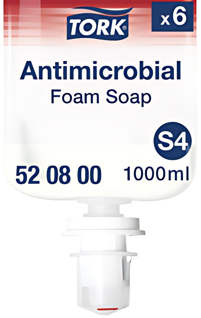 TORK Savon mousse pour décontamination des mains, 1.000 ml