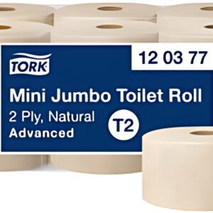 TORK Papier toilette en mini-rouleau Jumbo, 170 m, naturel