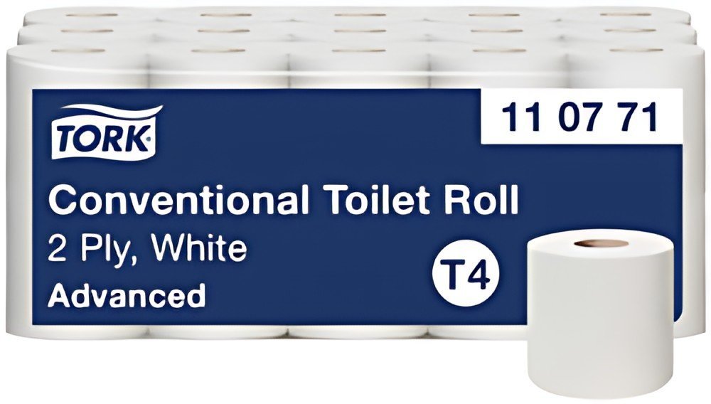 TORK Papier toilette, 2 couches, grand paquet, blanc