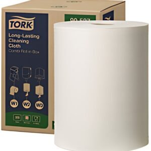 TORK Rouleau nettoyant multi-usage, 1 couche, 114 m, blanc