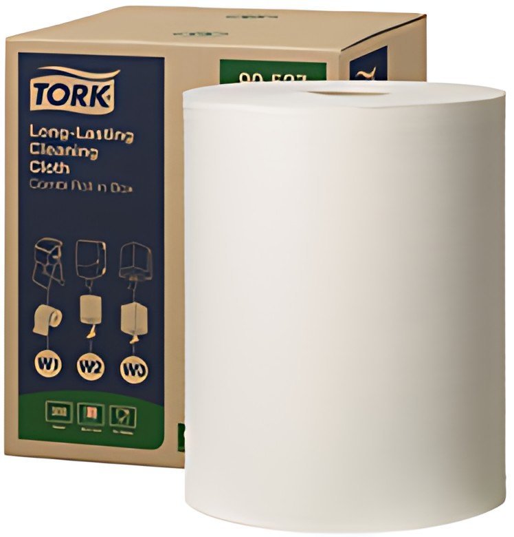 TORK Rouleau nettoyant multi-usage, 1 couche, 114 m, blanc