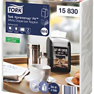 TORK Xpressnap Fit Serviette, 213 x 165 mm, blanc