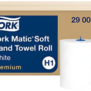 TORK Matic Rouleau d'essuie-mains, 2 couches, 100 m, blanc