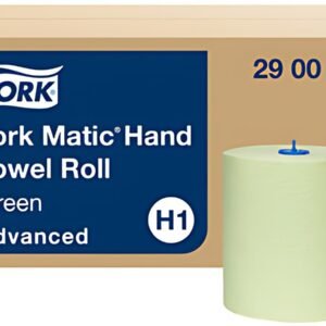TORK Matic Rouleau d'essuie-mains, 2 couches, 150 m, vert
