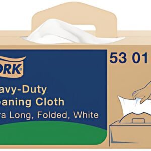TORK Chiffon de nettoyage tout usage, 615 x 355 mm, blanc