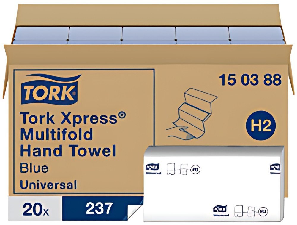 TORK Xpress Essuie-mains interfolié, 213 x 234, pliage en Z