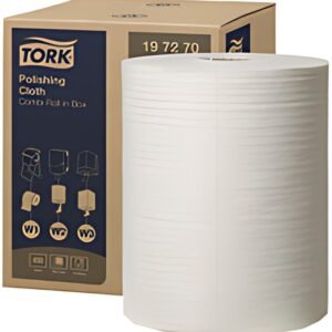 TORK Rouleau nettoyant et lustrant, 1 couche, 171 m, blanc