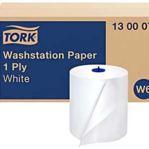 TORK Rouleau nettoyant multi-usage, 1 couche, 250 m, blanc