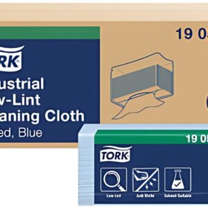 TORK Chiffon de nettoyage industriel, 390 x 324 mm, bleu