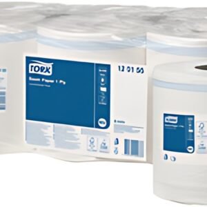 TORK Rouleau nettoyant multi-usage, 1 couche, 300 m, blanc