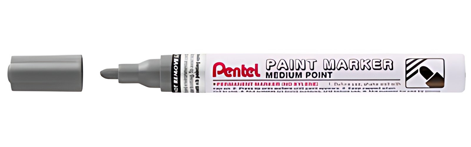 PentelArts Marqueur peinture MSP10, 1,0 mm, rouge métallisé