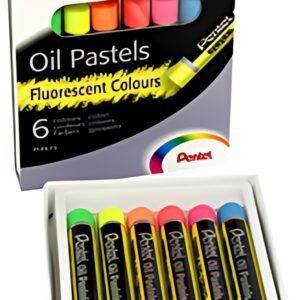 PentelArts Pastels à l'huile PHN-F6, set de 6, fluorescents