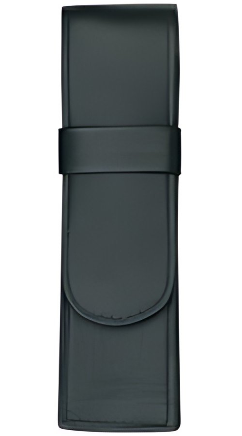 Alassio Etui pour stylo, pour 2 stylos, noir, cuir véritable