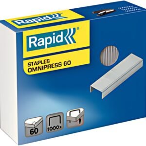 Rapid Agrafes Omnipress 60, galvanisé