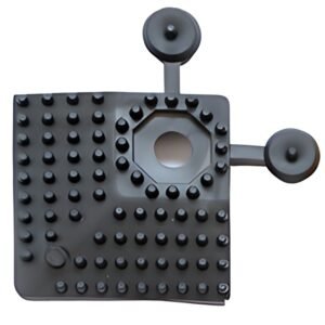 miltex Elément d'angle Yoga Grip Ultra, 60 x 60 mm, noir