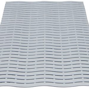 miltex Tapis de travail Yoga Spa Basic, 600 mm x 15 m, gris