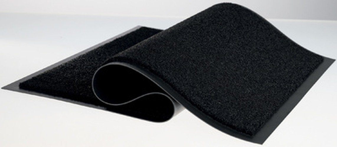 miltex Tapis anti-salissure EAZYCARE DUET, gris noir