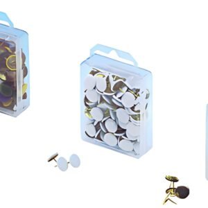 WEDO Punaises, revêtement en pastique, multicolore