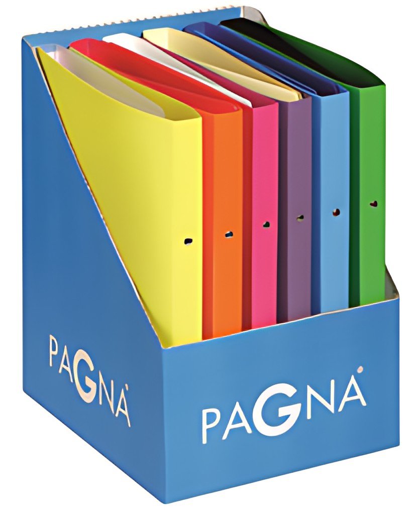 PAGNA Classeur à anneaux, PP, A4, présentoir de comptoir