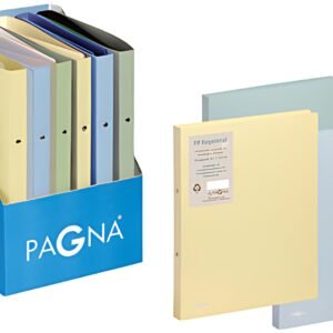 PAGNA Classeur à anneaux "Pastell eco", assorti, présentoir