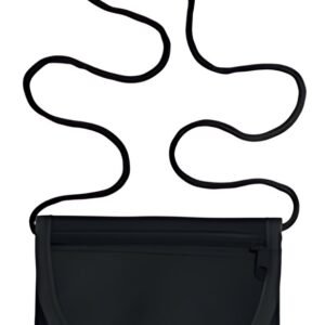 PAGNA Pochette tour de cou, nylon, noir