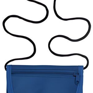 PAGNA Pochette tour de cou, nylon, bleu
