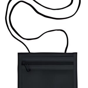 PAGNA Pochette tour de cou XL, nylon, noir