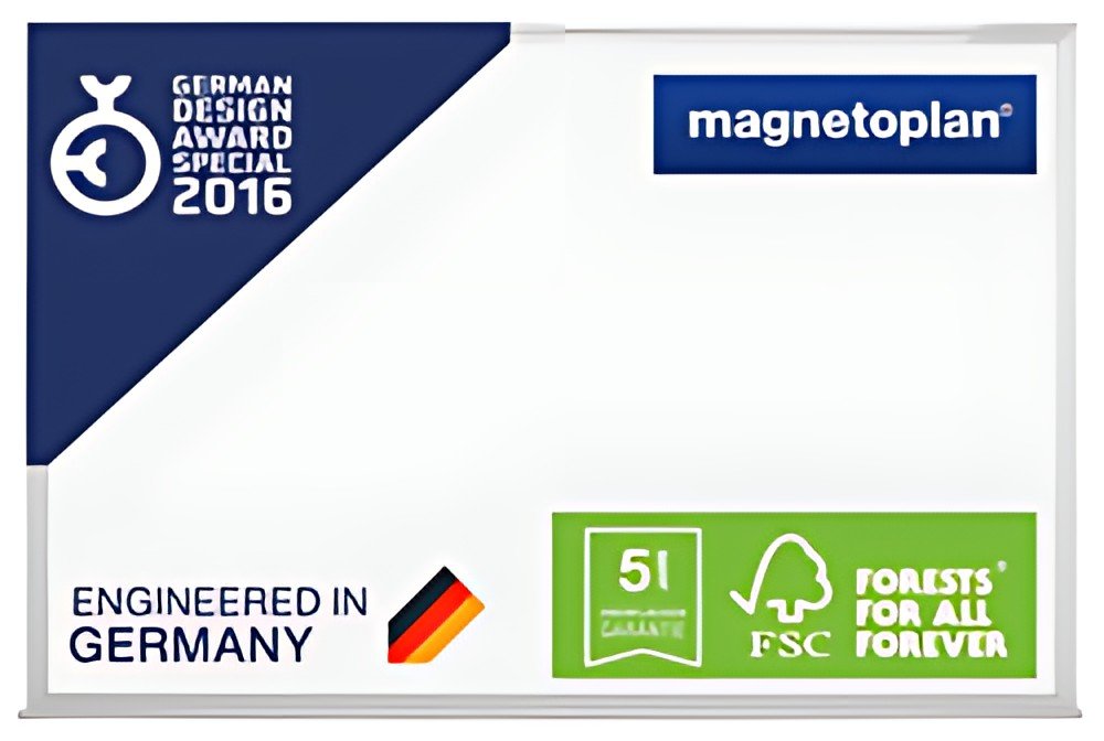magnetoplan tableau blanc SP, (L)1.200 x (H)900 mm