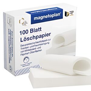 magnetoplan papier effaceur pour effaceur de tableau gris
