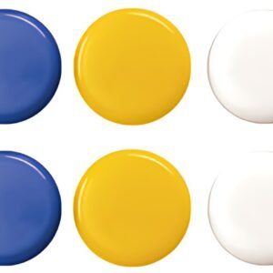 magnetoplan aimants de signalisation 20 mm, assorti